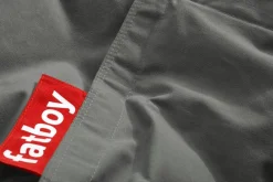 Sale Fatboy the original puffer sittsäck Canvas recycled charcoal grey 180x140 cm