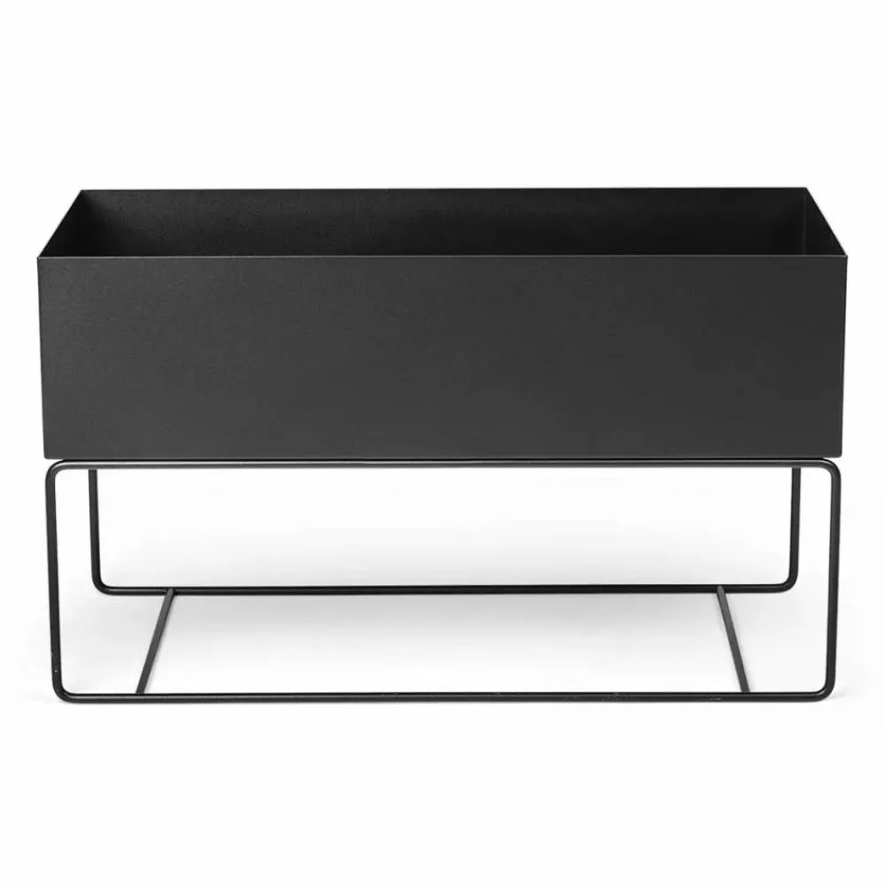 Ferm Living plant box large Black
