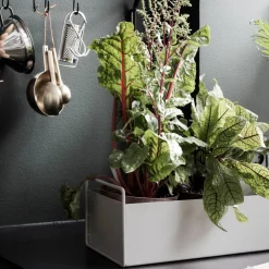 Ferm Living plant box small ljusgrå