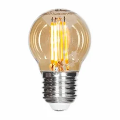New By Rydéns Filament lampa LED dimbar klot E27 4W Amber Ø4 5 cm