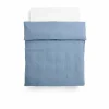 New HAY Fineline påslakan 150x210 cm Blue