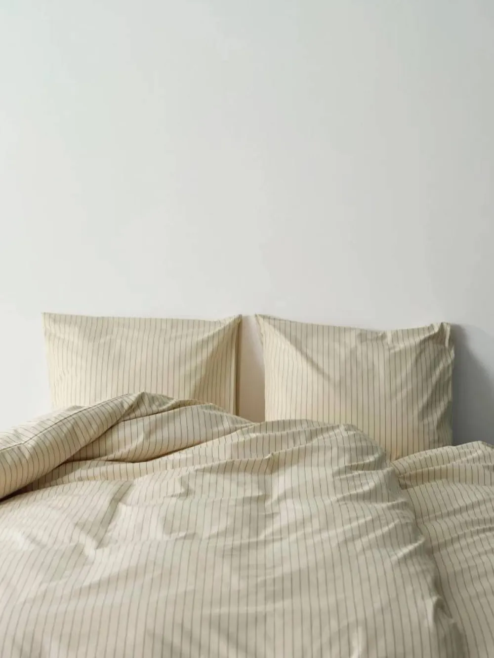 HAY Fineline påslakan 150x210 cm Ivory
