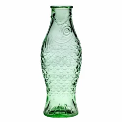 Hot Serax Fish & Fish glasflaska 85 cl Green