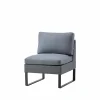Cane-line Flex modulsoffa Grey enkel inkl. dynor