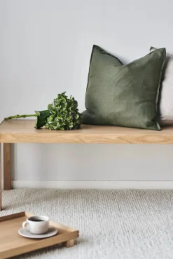 Scandi Living Flock ullmatta naturvit 170x240 cm