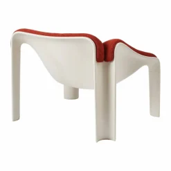 Barn GUBI F300 loungestol Alabaster white-Dedar Alouette
