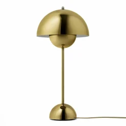 Best &Tradition Flowerpot VP3 bordslampa Brass-plated