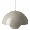 &Tradition Flowerpot VP2 pendel stor grå-beige
