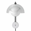 &Tradition Flowerpot VP8 vägglampa Chrome-plated