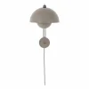 Clearance &Tradition Flowerpot VP8 vägglampa Grey beige