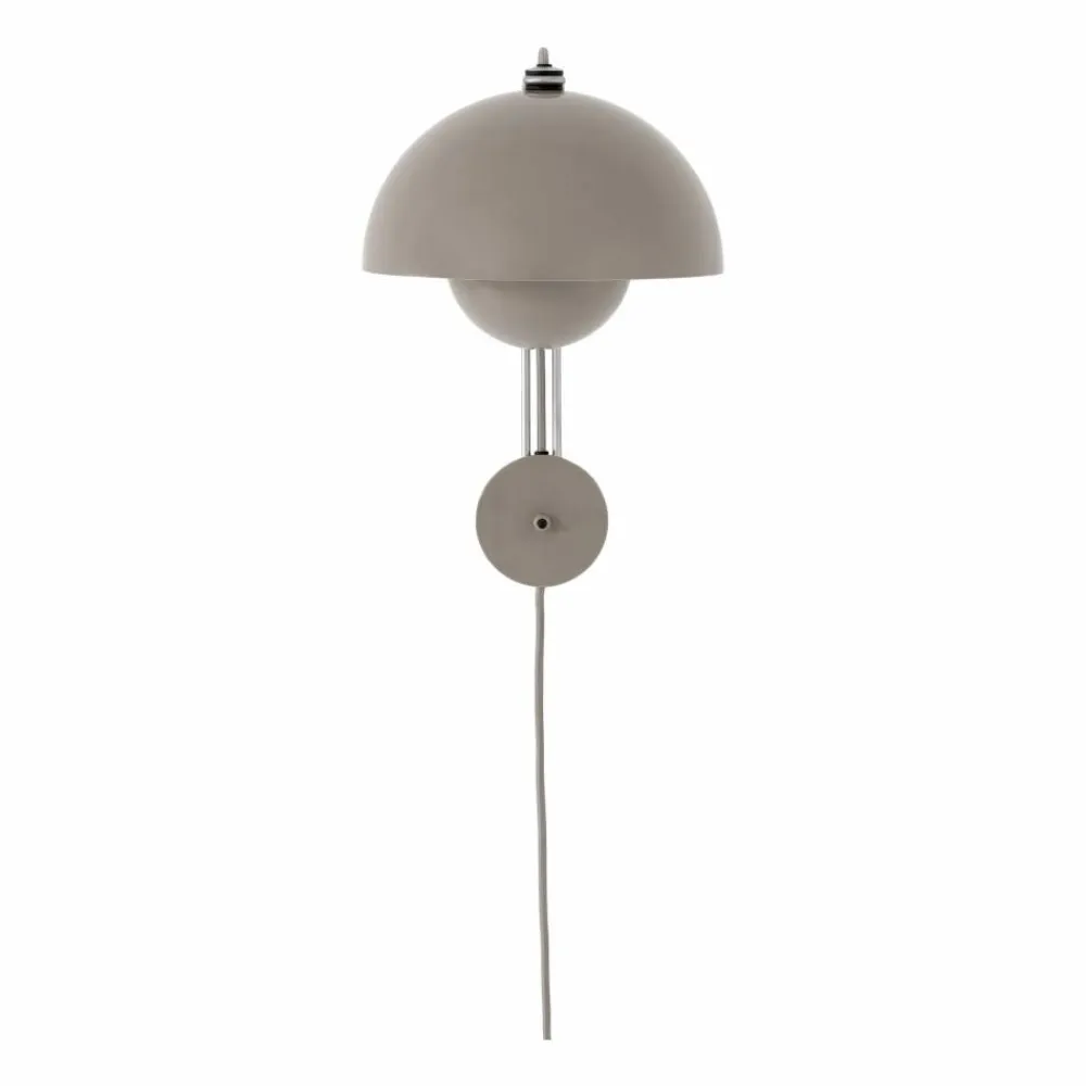 Clearance &Tradition Flowerpot VP8 vägglampa Grey beige