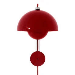 &Tradition Flowerpot VP8 vägglampa Vermilion red