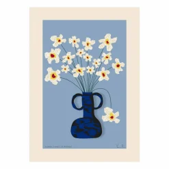 Clearance Paper Collective Flower Studies 04 (Stjärnöga) poster 30x40 cm