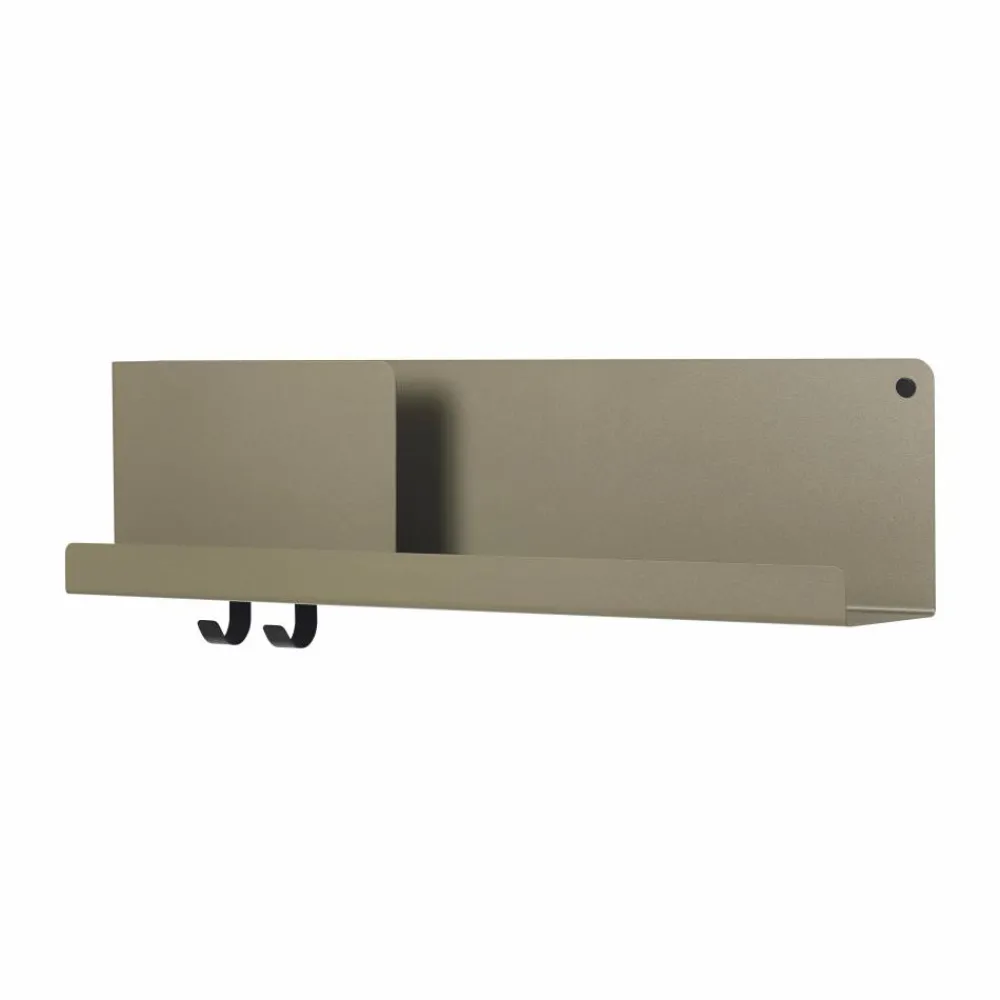 Muuto Folded hylla 63x16 5 cm Olive