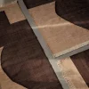 Ferm Living Forene gångmatta Tan-Chocolate 80x200 cm