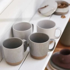 Online Scandi Living Fossil mugg 35 cl Grå