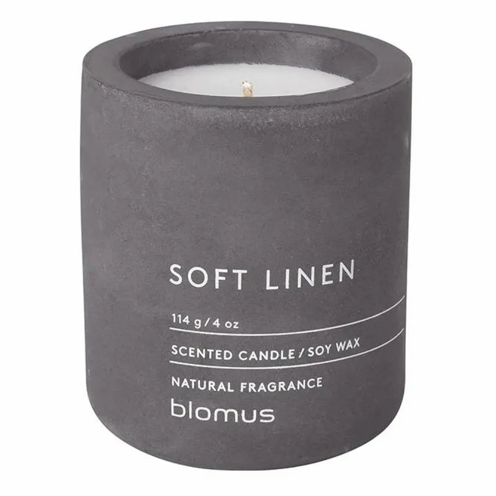 blomus Fraga doftljus 24 timmar Soft Linen-Magnet