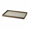 Sale Gejst Frame bricka medium 23x34 cm Rökt ek-grå