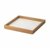 Outlet Design House Stockholm Frame bricka 34x37 4 cm Ek-vit
