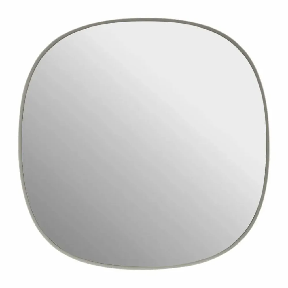 Clearance Muuto Framed spegel Grey-clear 40x40 cm