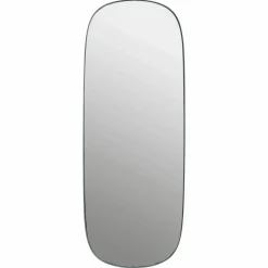 Best Muuto Framed spegel stor Darkgreen-clear 118x44 5