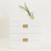 Sale Asplund Frame medium byrå light grey läder natural