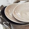Clearance Scandi Living Freckle assiett Ø20 cm Svart