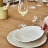 Online Scandi Living Freckle tallrik Ø26 cm Vit