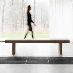 Pappelina Fred gångmatta black 70x270 cm