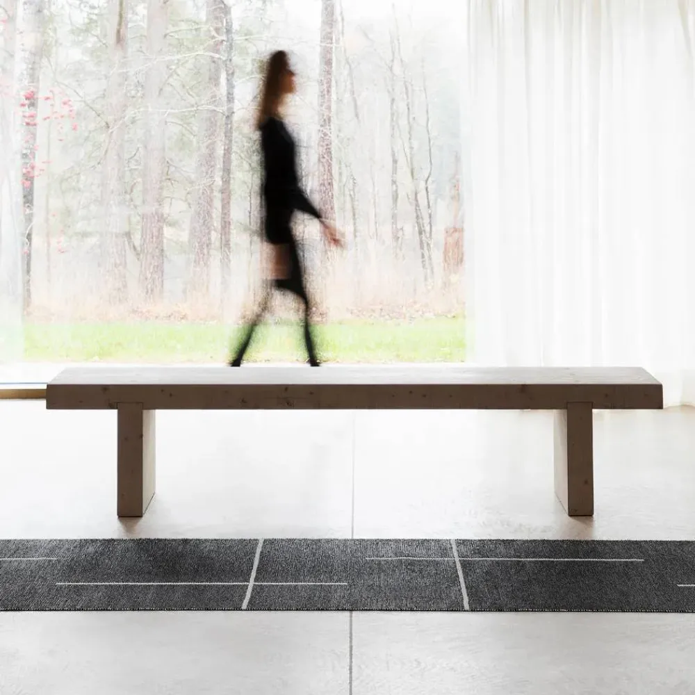 Pappelina Fred gångmatta black 70x270 cm