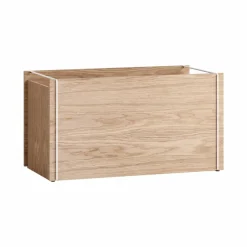 Best MOEBE Förvaringslåda ek 33x60 cm Wood white