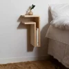 Maze F-shelf Play DIY vägghylla Pine left