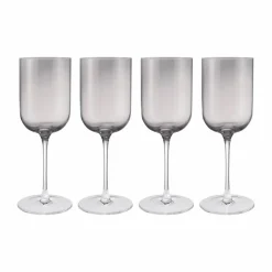 Best blomus Fuumi rödvinsglas 40 cl 4-pack Smoke-klar