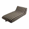 New Garden Glory flytande solbädd Svart-beige 85x168 5 cm