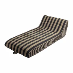 New Garden Glory flytande solbädd Svart-beige 85x168 5 cm