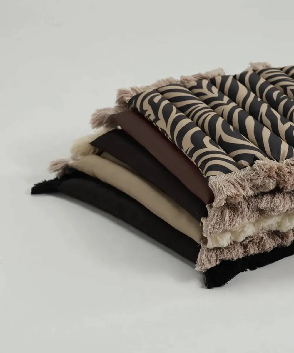 Clearance Garden Glory sittdyna med fransar Beige beige frans 38x40 cm