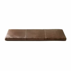Clearance Maze Gentle sittdyna till bänk Elmo läder vintage brown 74 5x2 5x28 5 cm