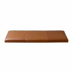 Maze Gentle sittdyna till bänk Elmo läder vintage cognac 74 5x2 5x28 5 cm