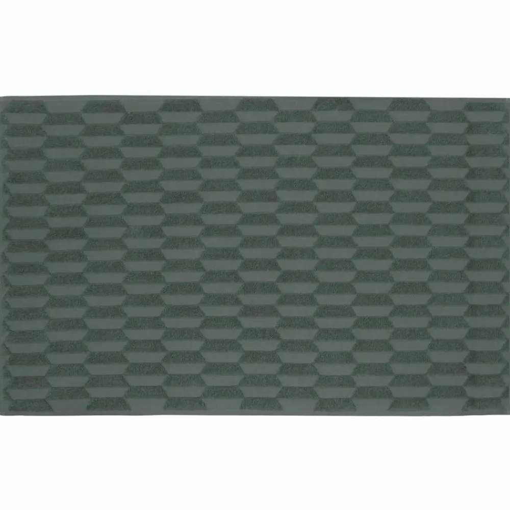 Hot Mette Ditmer Geo badrumsmatta 50x80 cm Pine green