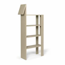 Discount Ferm Living Giraffe bokhylla 69x140 cm Cashmere