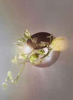 Best AYTM Globe kruka vägg Ø17 cm Silver