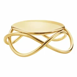 Hot Georg Jensen Glow blockljusstake liten Förgylld 18K