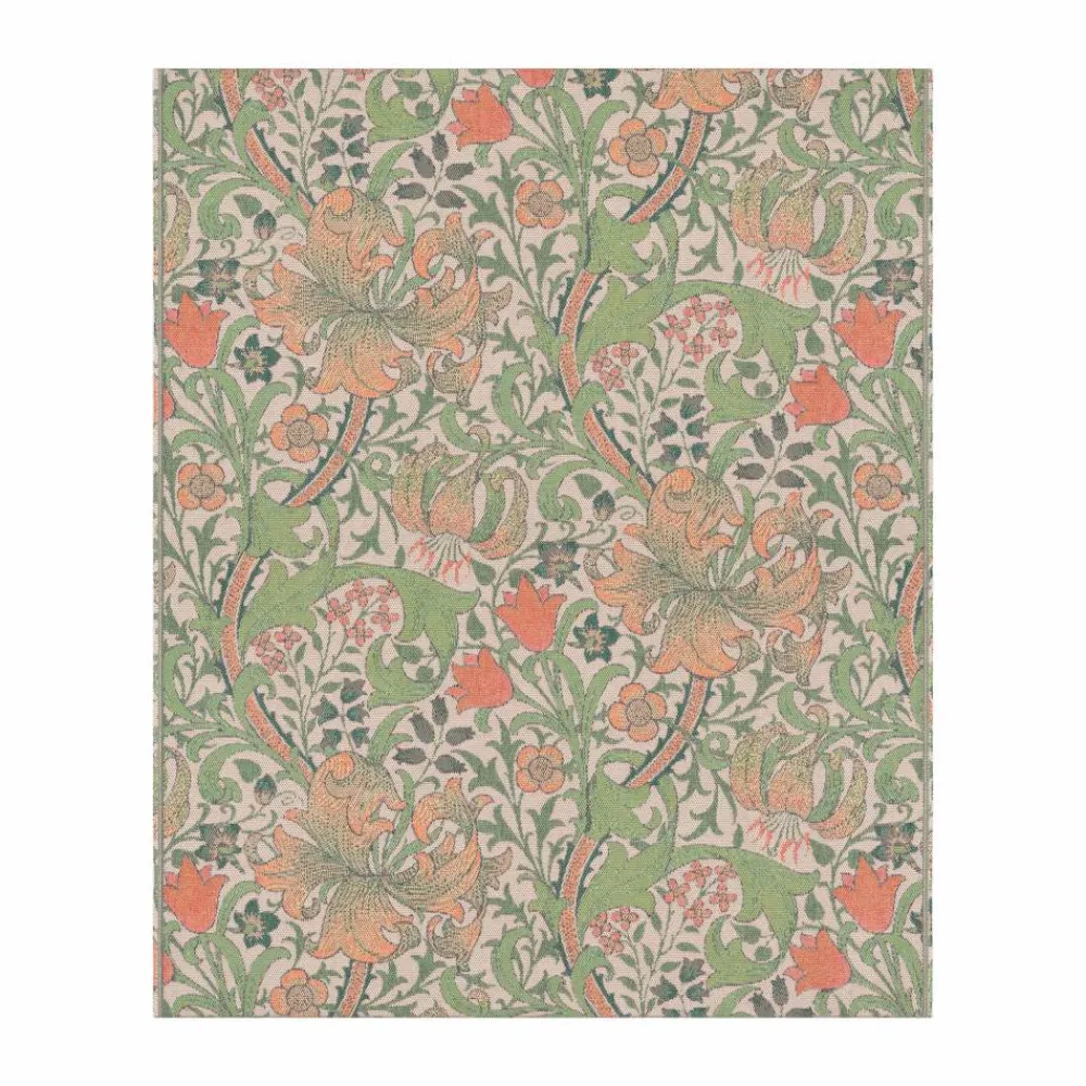Ekelund Linneväveri Golden Lily filt 140x170 cm Multi
