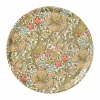 Outlet Klippan Yllefabrik Golden Lily rund bricka Ø38 cm Multi