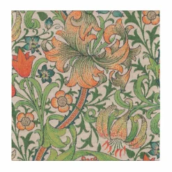Best Ekelund Linneväveri Golden Lily servett 35x35 cm Multi