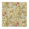 Outlet Klippan Yllefabrik Golden Lily servett 33x33 cm 20-pack Multi