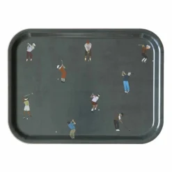 Fine Little Day Golfers bricka 20x27 cm