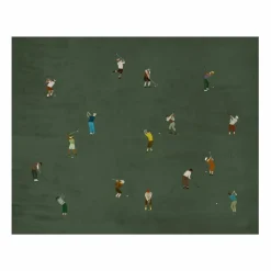 Fine Little Day Golfers poster 40x50 cm