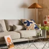 GUBI 9602 golvlampa Mässing-wicker willow