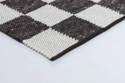 Tisca Gotland Design matta Special Edition Anthracite-white nr. 2428 170x240 cm